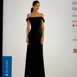 Dessy Collection Evergreen Dress Size 8